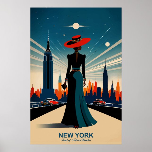 New York : Poster de Land of Natural Wonders (Devant)