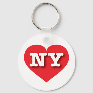 New York Red Heart - I love NY Keychain