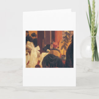 New York Restaurant - Edward Hopper Card