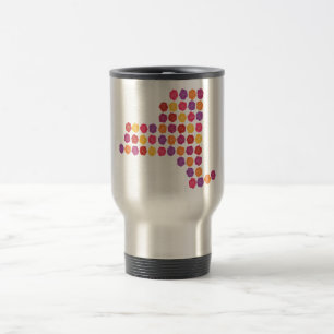 New York Rose Travel Mug