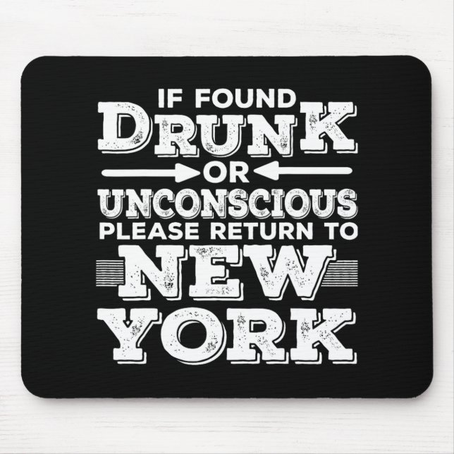 New York Sayings Funny Ny  Mouse Pad (Front)