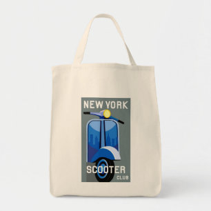 New York Scooter Club Sack Tote Bag