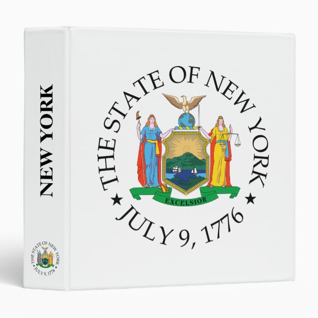New York sign Binder (Front/Spine)