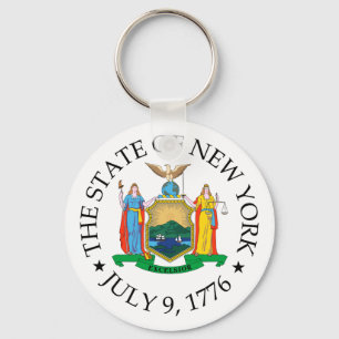 New York sign Keychain