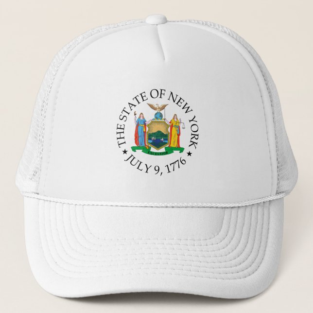 New York sign Trucker Hat (Front)