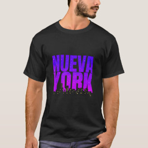 New York skyline at night Nueva York T-Shirt
