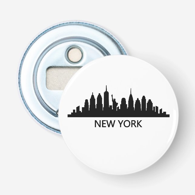 New York Skyline Bottle Opener (Front)
