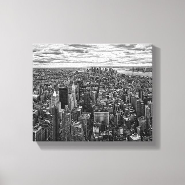 New York Skyline Canvas Print (Front)