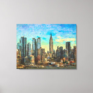 New York Skyline Canvas Print