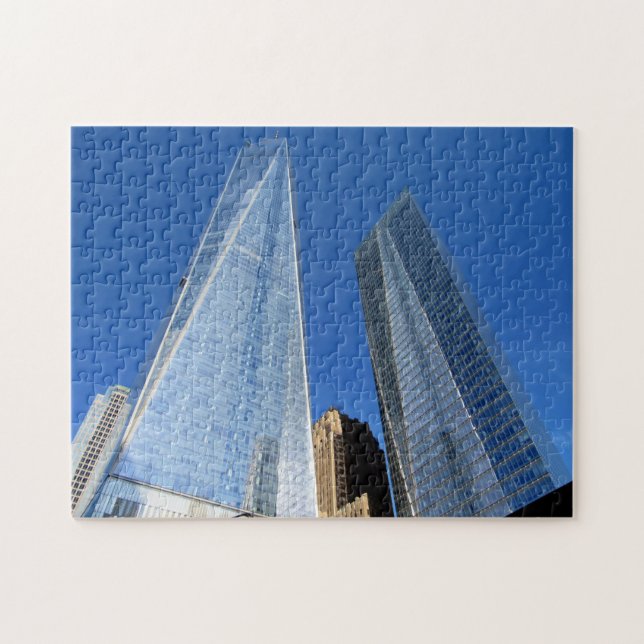 New York Skyline - Freedom Tower - Jigsaw Puzzle (Horizontal)