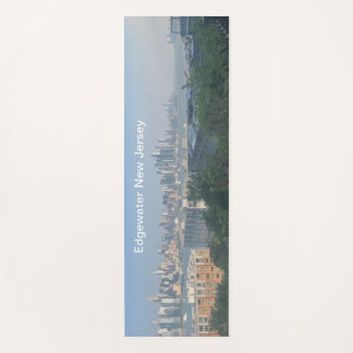 New York skyline from Edgewater Yoga Mat