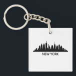 New York Skyline Keychain<br><div class="desc">New York Skyline</div>