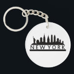 New York Skyline Keychain<br><div class="desc">New York Skyline</div>