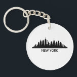 New York Skyline Keychain<br><div class="desc">New York Skyline</div>