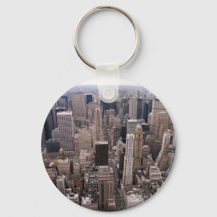 New York Skyline Keychain