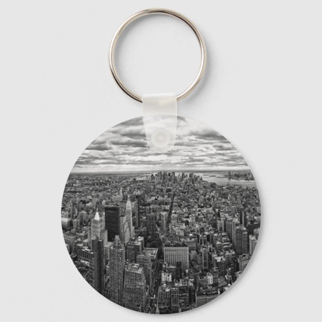 New York Skyline Keychain (Front)