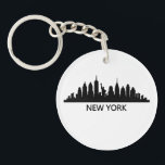 New York Skyline Keychain<br><div class="desc">New York Skyline</div>