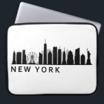 New York Skyline Laptop Sleeve<br><div class="desc">New York Skyline</div>