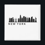 New York Skyline Magnet<br><div class="desc">New York Skyline</div>