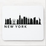 New York Skyline Mouse Pad<br><div class="desc">New York Skyline</div>