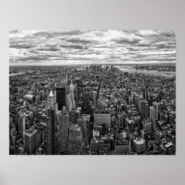 New York Skyline Poster (Front)