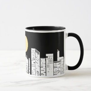New York Skyline Silhouette Mug