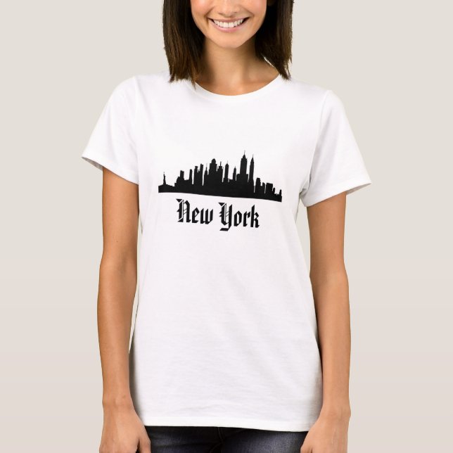 "NEW YORK" skyline t-shirt (Front)