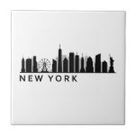 New York Skyline Tile<br><div class="desc">New York Skyline</div>