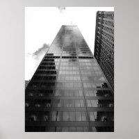 New-York Skyscraper Reflection - Art Print