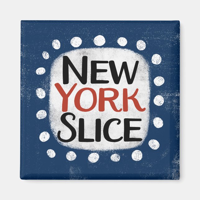 New York Slice Refrigerator Magnet (Front)