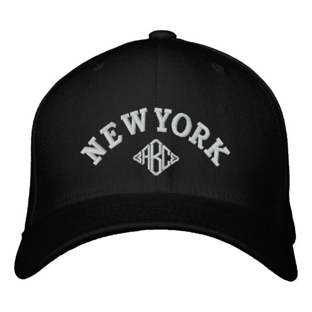 New York Souvenir Baseball Cap Embroidered Cap Hat (Front)
