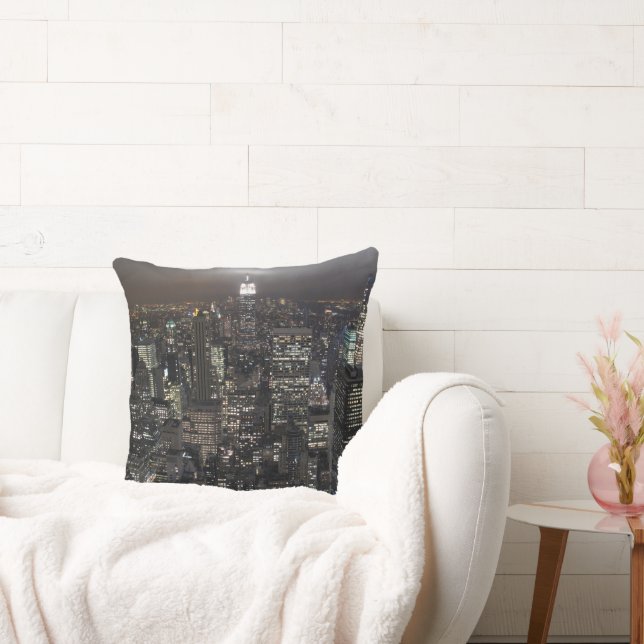 New York Souvenir Coussin NY Cityscape Coussin (Canapé)