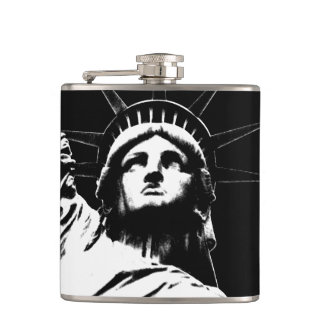 New York Souvenir Flask Statue of Liberty Flask