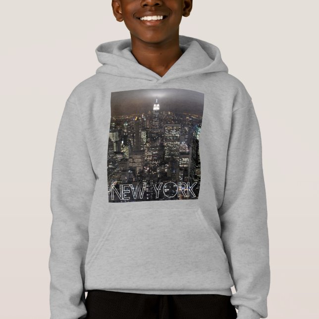 New York Souvenir Hoodie Custom Baby NYC Hoodie (Front)
