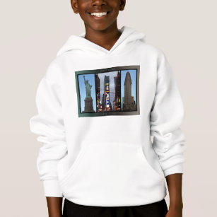 New York Souvenir Kid Hooded Sweatshirt NYC Hoodie