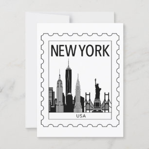New York souvenir Postcard