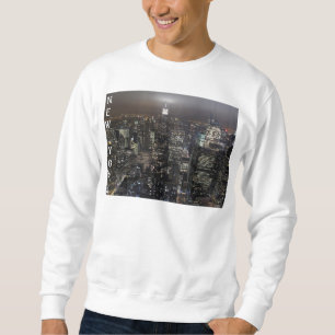New York Souvenir Sweatshirt NY Cityscape Shirt