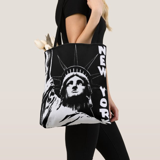 New York  Souvenirs NY Tote Bag Landmark Souvenirs (Close Up)