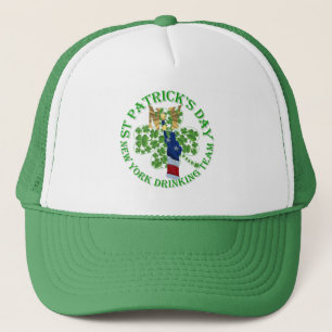 New York St Patrick's drinking team Trucker Hat