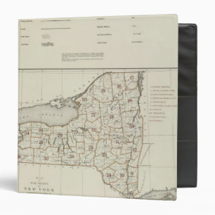 New York state atlas Binder