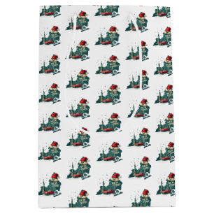 New York State Christmas Holiday Season Medium Gift Bag