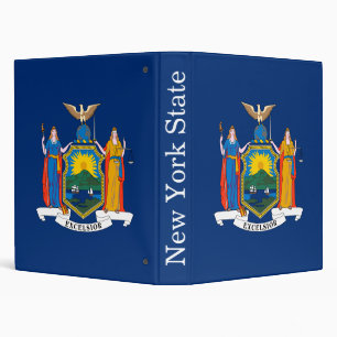 New York State Flag Binder