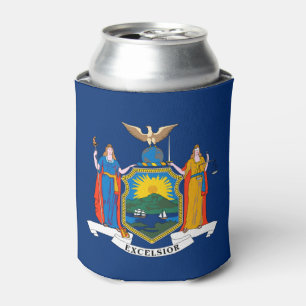 New York State Flag Can Cooler