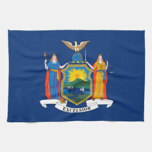 New York State Flag Kitchen Towel