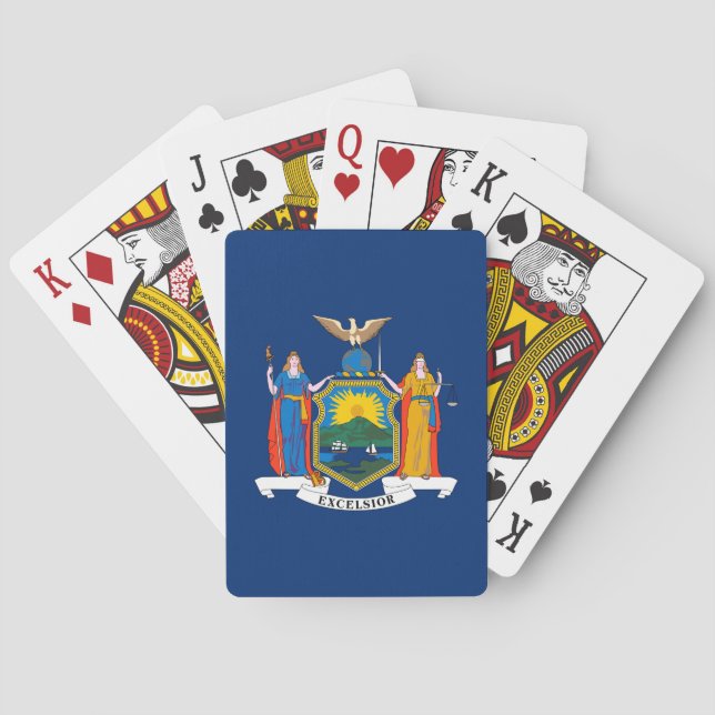 New York State Flag Playing Cards (Back)
