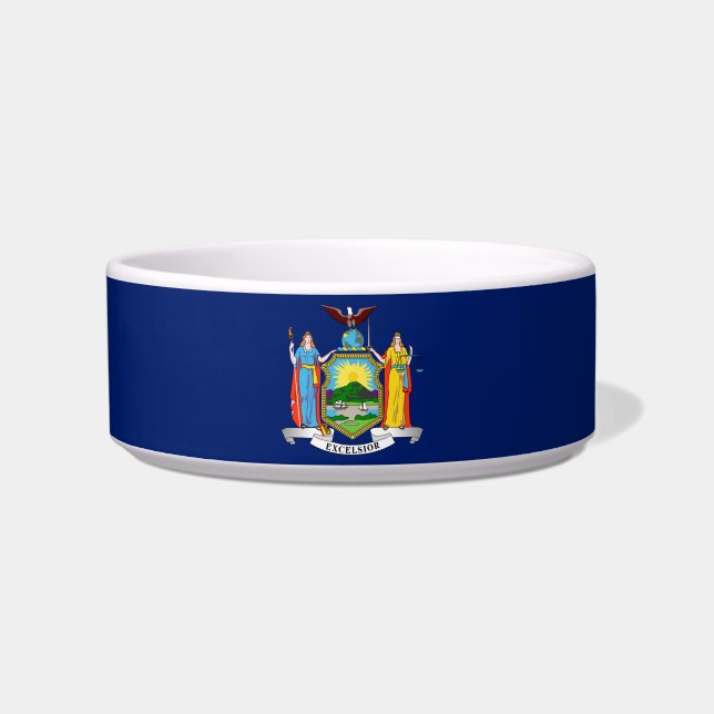 New York State flag-seal Bowl (Front)