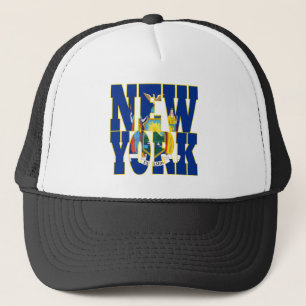 New York state flag Trucker Hat