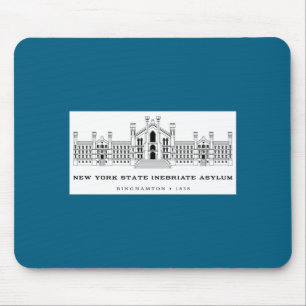 New York State Inebriate Asylum Binghamton 1858 _1 Mouse Pad