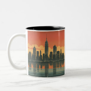 New York State of Mind – Retro Skyline Mug