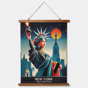 New York: State of Natural Beauty Hanging Tapestry